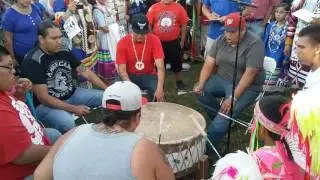 Whitetail Boyz @ Red Lake Independence Day Powwow 2016 (1)