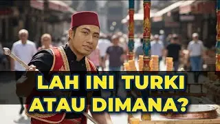 Kota antalya turki kayak gini-banyak pedagang kaki lima