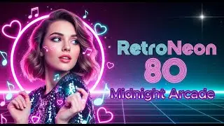 80s Euro Disco – Midnight Arcade – Synthwave Citypop Style (RetroNeon 80)
