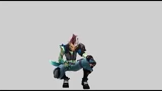 Mellka Taunt 03 - Take a Knee