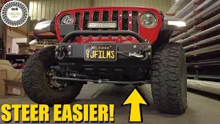 How to BOOST your power steering on your Jeep JL Wrangler or JT Gladiator (For 37-40