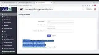 How to Change Password on LMS | Virtual university student problems and their solutions