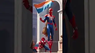 Marvel & Dc Characters happy independence day to India #shorts #trending #india