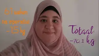 Week 61 na Mini Gastric Bypass.. -1,5 kg en totaal 70,1 kwijt!