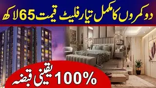 2 Bedrooms apartment in 65 Lac | Apartments in Midway Commercial | ZA Heights Bahria Town Karachi