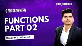 Functions 02 | Types of Functions in C | User-Defined & Library Functions Explained 💻🔥
