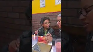 African American kid tries oaxaca Mexico sweet tamale for the first time . Check his reaction 😂😂