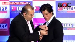 Shah Rukh Khan Flashes His Dimples At DHFL