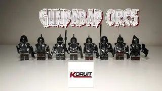 Koruit Gundabad Orcs minifigures (Hobbit Movie) - KT1056