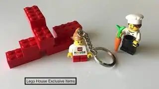 Lego House Exclusive Items (Speed Build & Review)