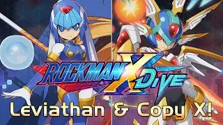 Mega Man X DiVE - Leviathan Character & Copy X Boss Revealed! New Event Stage & Gameplay!