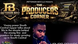 Producers. Artists. Creators. Tap into The Producers Corner &mdash; Where real game is given.&rdquo;