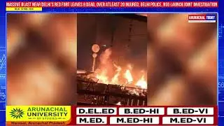 ASSIVE BLAST NEAR DELHI&rsquo;S RED FORT LEAVES 8 DEAD MANY INJURED