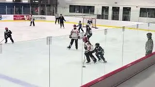 Ringuette Laval Match amical Atome A vs Cadette AA • 4-4