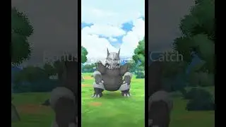 Finally Mega Evolved My Hundo Aggron in #pokemongo #shorts