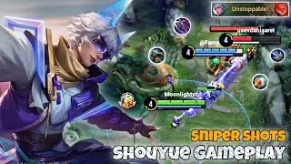 Shouyue Farm Lane Pro Gameplay | Sniper Shots | Honor of Kings HOK KOG