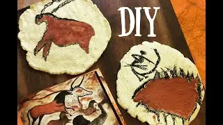 Diy Cave Wall Paintings, Prehistoric Art Project