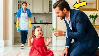 La UMILE COLF fu costretta a portare la figlia al lavoro… e il gesto del MILIONARIO fu...
