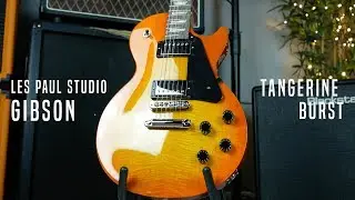 The New Gibson Les Paul Studio, Tangerine Burst