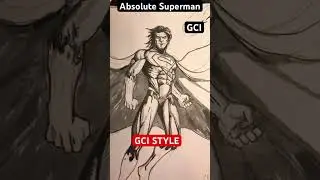 ABSOLUTE SUPERMAN / CAPE EXPLAINED / DC COMICS / GCI STUDIOS #howtoderawcomics #dcmultiverse #dcday