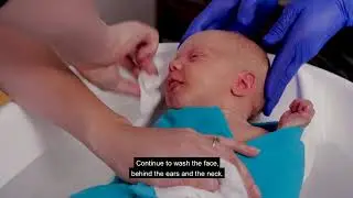 How to Swaddle Bathe at Home (English)