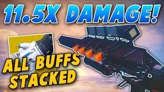 EVERY BUFF STACKED! Highest Damage Possible and How Buffs Work! (Destiny 2)