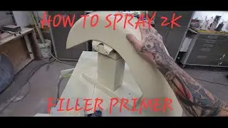 How to spray filler primer for thickness