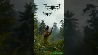 Brave Dog Takes Down a Drone 🐶🚁😱 | Epic Moment Caught on Camera | #shorts #shortsviral #shortsfeed