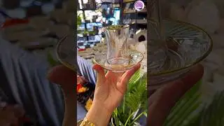 KARACA Nilufer Glass Tea Set, 6 Glasses with Saucers, 12 cm #اكسبلور #viral #glassware