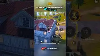 Power of HOVERBOARD + full gyroscope sensitivity 🔥 #bgmi #shorts