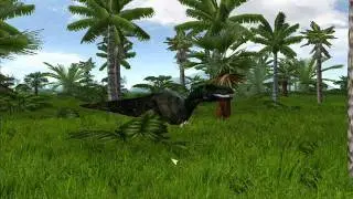 My dark Albertosaurus skin