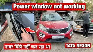 Tata nexon power window not working / ￼ power window switch repair 