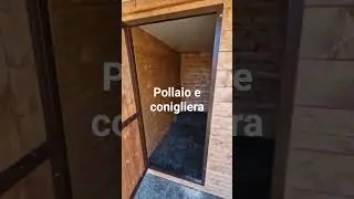 pollaio e conigliera divisi internamente