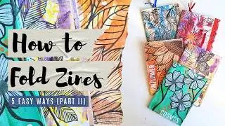 Mastering the Art of Zine Folding: 5 More Techniques You Can’t Miss! (Part 2)