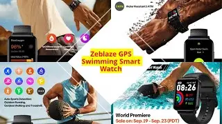 Zeblaze GPS Swimming Smart Watch