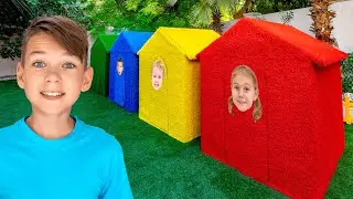 Aventure Color&eacute;e: Maisons de Th&eacute;&acirc;tre Miniatures pour Enfants!