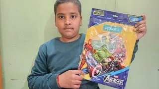 Apsara Art kit | Marvel Avengers edition 😍🎨 #art #drawing 