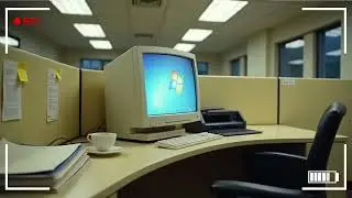 Back to the Desk &ndash; 90s Office Aesthetic with Lo-Fi Background Music