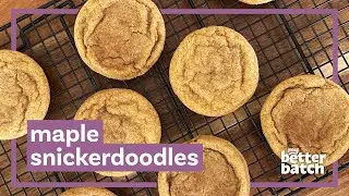Fall Cookie Fave | Soft, Chewy Maple Snickerdoodles
