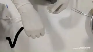 Needle Stick Injury (NSI Prevention) - Opening Syringe Needle Safely - To avoid Needle Stick Injury