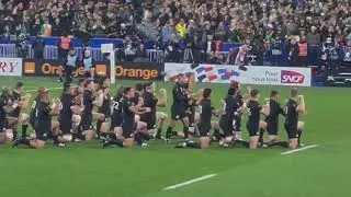 All blacks HAKA World Cup France Stade de France