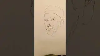 my drawing of a head. 🙂 #youtubeshorts #drawingfromimagination