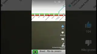 METRO RIO linha 01 e 04 barra da Tijuca  até estação Uruguai