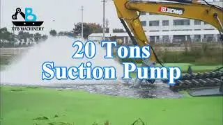 #SuctionPump #DredgingPump #ExcavatorAttachment  #HeavyEquipment #SwampWork #AmphibiousExcavator