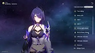 Acheron Combat Voice Lines (ENGLISH) | Honkai Star Rail