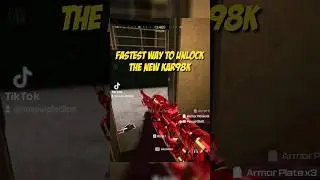 *UNLOCK KAR98K* FASTEST METHOD TO UNLOCK! 🔑 🚨#KAR98 #SEASON4 #UNLOCK #COD #WARZONE #MW3