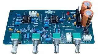 SOUNDNICS SN-S3BTC 3 Band Stereo Tone Control.