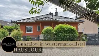 modernes Niedrigenergiehaus (im Bungalowstil) | altersgerecht | Haustour | Wustermark - Brandenburg
