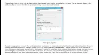 File Server Resource Manager Configuration on Server 2012