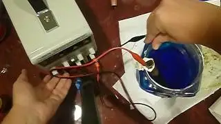 Copy of Wrapping Jewelry and setting up electroforming solution.